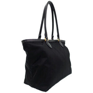 Prada Tessuto Shoulder Black Tote Vela Bag